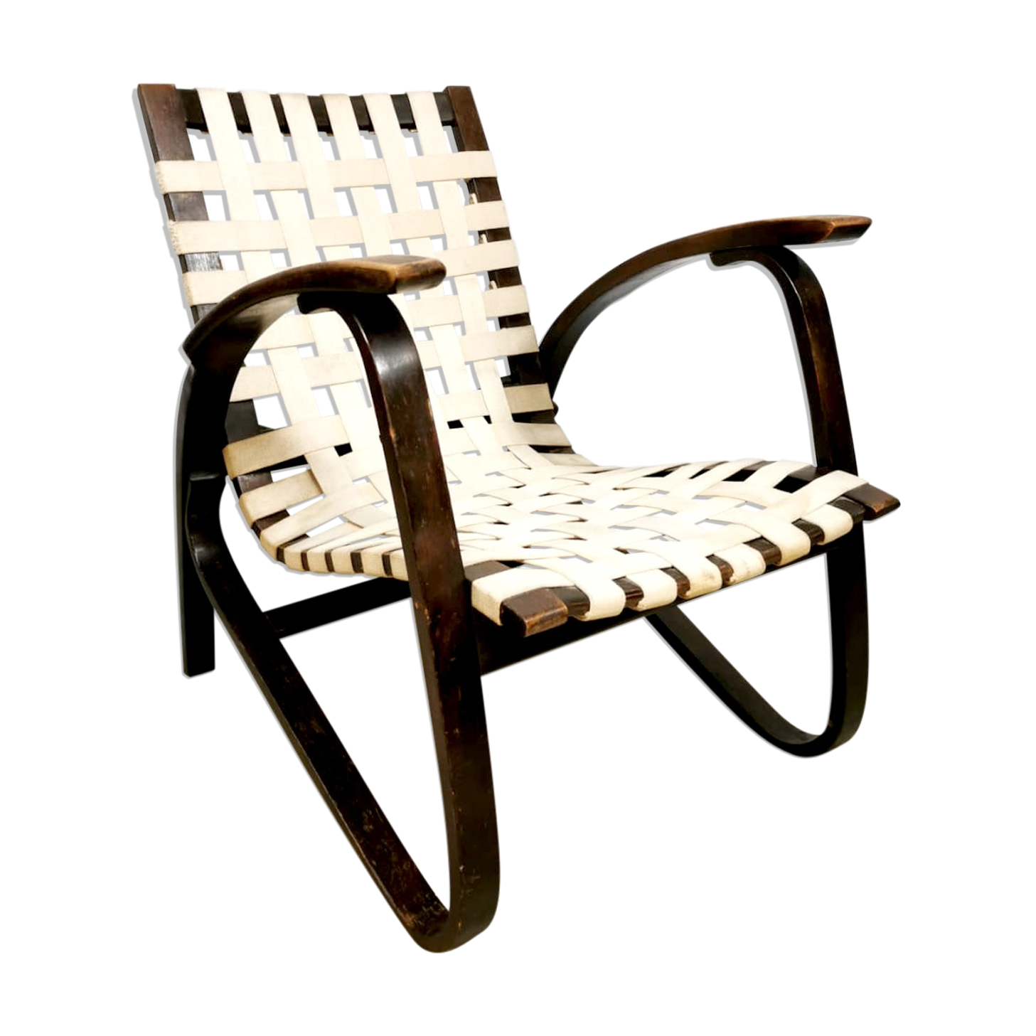 Vintage design lounge armchair by Jan Vaněk for UP Zavodny
