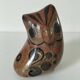 Painted ceramic owl – Mexican craftsmanship from Tonalá