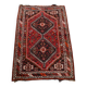 Tapis oriental antique rouge/marron 135x87cm