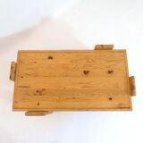 Solid pine coffee table from the 70s