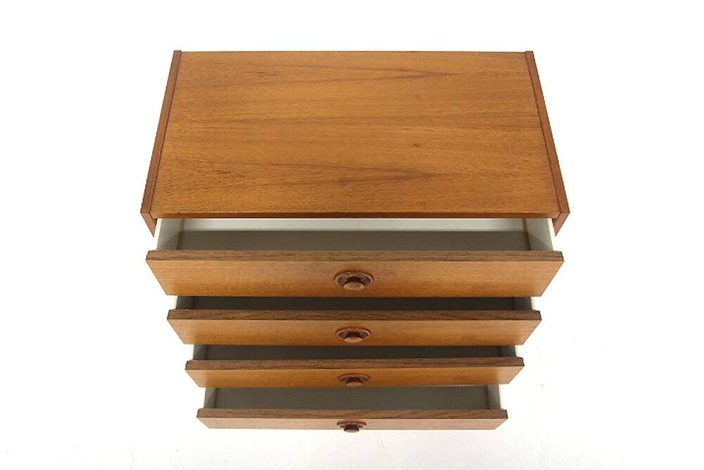 Commode scandinave en teck, Suède, 1960