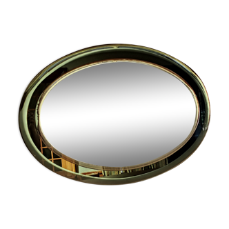 Vintage oval mirror