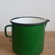 Set of enamelled coffee pots