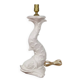 Title: Capodimonte Ceramic Koi Carp Lamp – Italy, circa 1970