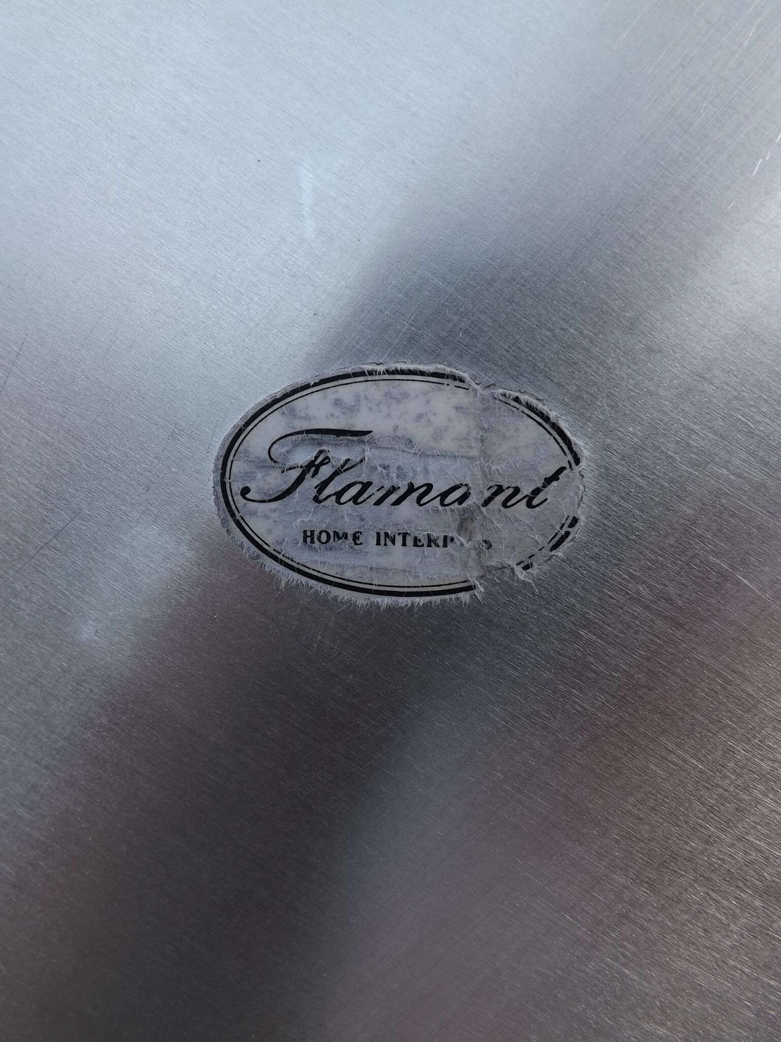 Flat flamant home interior silver vintage metal