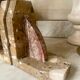 Pair of Art Deco marble bookends