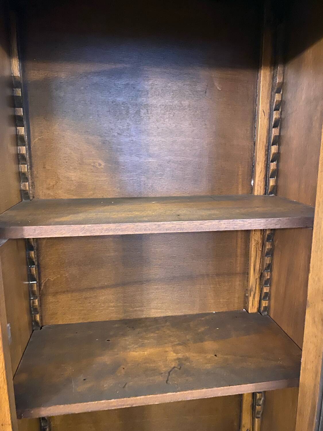 Louis Philippe style display cabinet