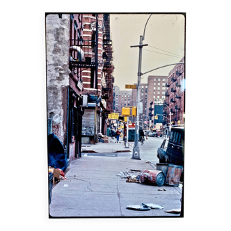 Lower East Side, années 70 : Photo authentique du cœur vibrant de Manhattan