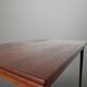 Scandinavian extendable dining table in teak