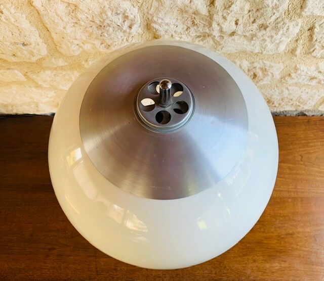 Mid-century vintage "Mushroom" table lamp by Unilux