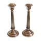 Pair of very old brass candlesticks