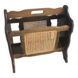 Canework magazine holder