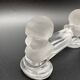 12 Baccarat crystal knife holders, Houdon model, 19th century.