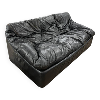 Canapé en cuir Cinna 1970