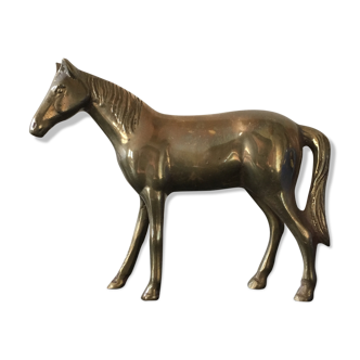 Cheval en laiton