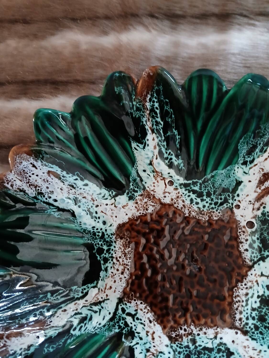 Coupe à fruits ancien Vallauris 