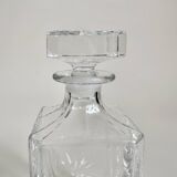 Cut crystal whisky carafe