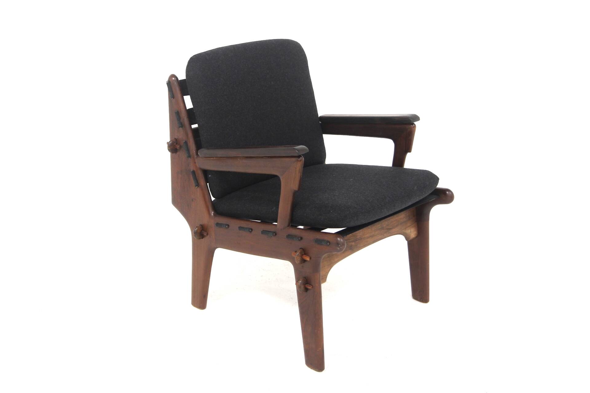 Fauteuil scandinave en teck, Suède, 1960