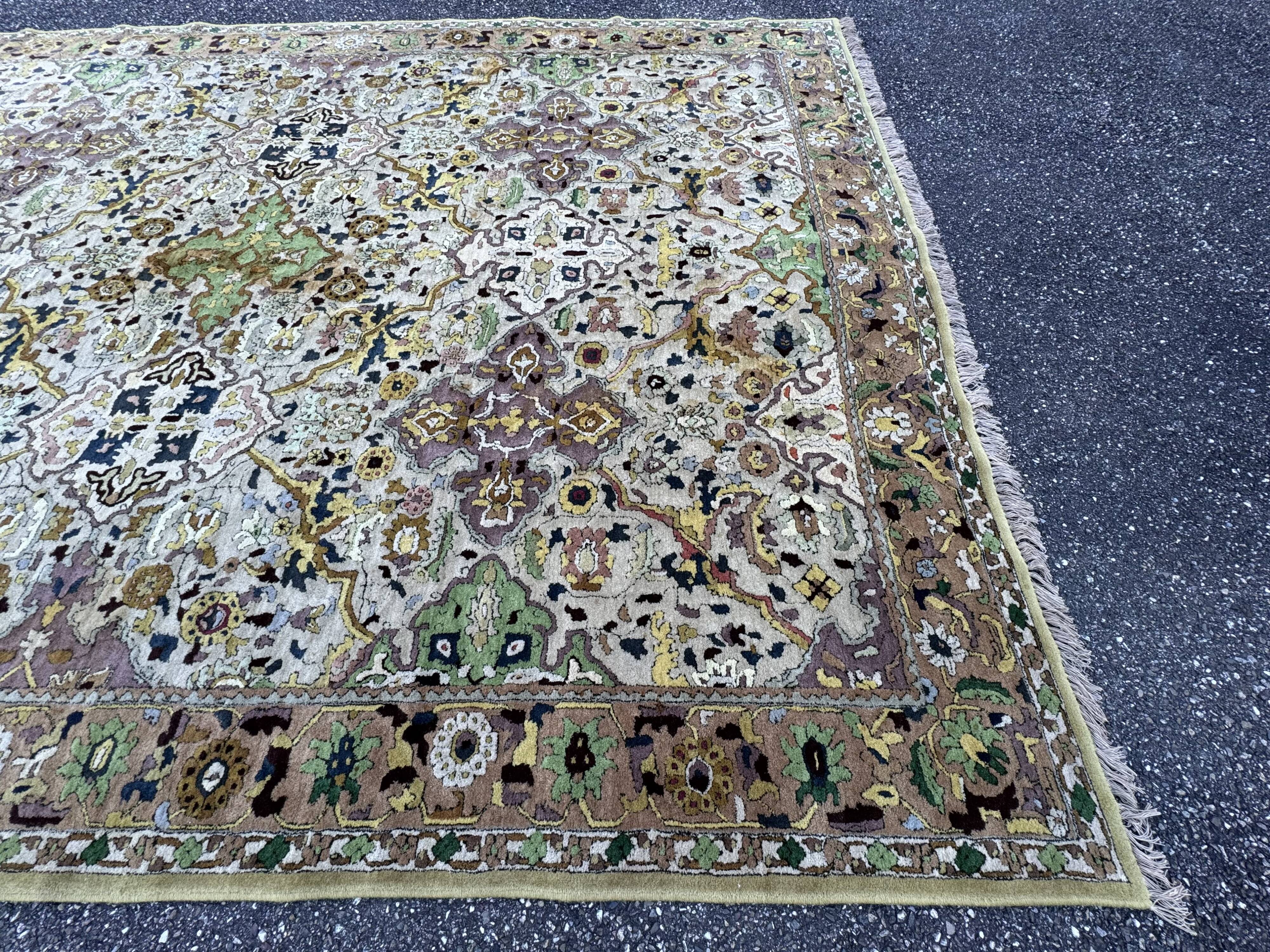 French Janus Lily Point Rug