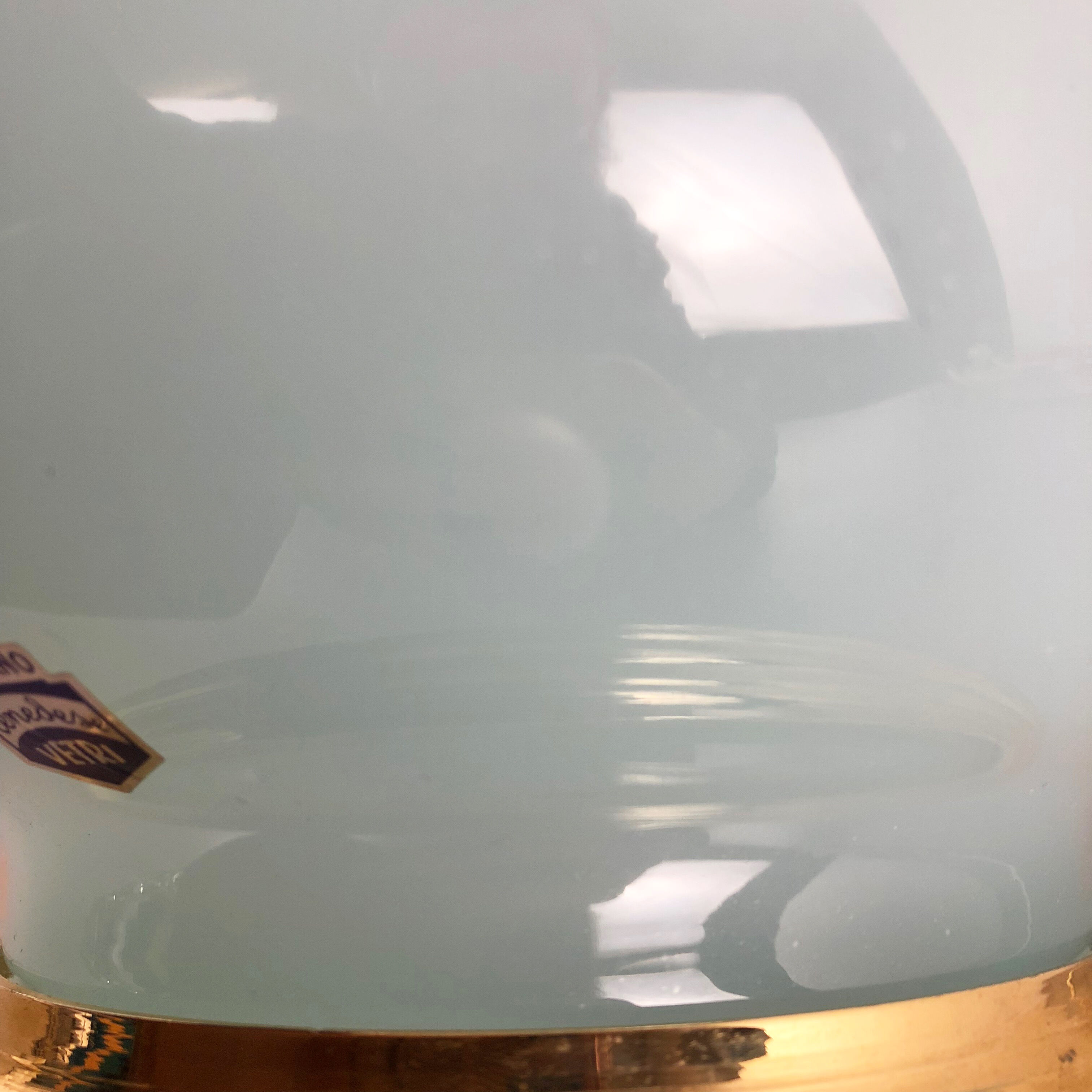 Murano glass table light by Cenedese Vetri, Italy 1960