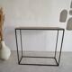 FLORENCE MARBLE CONSOLE BEIGE DIMENSION L100 X D30 X H85