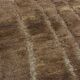 Plain brown Moroccan rug in wool 3/2 Custom-made Moroccan rug