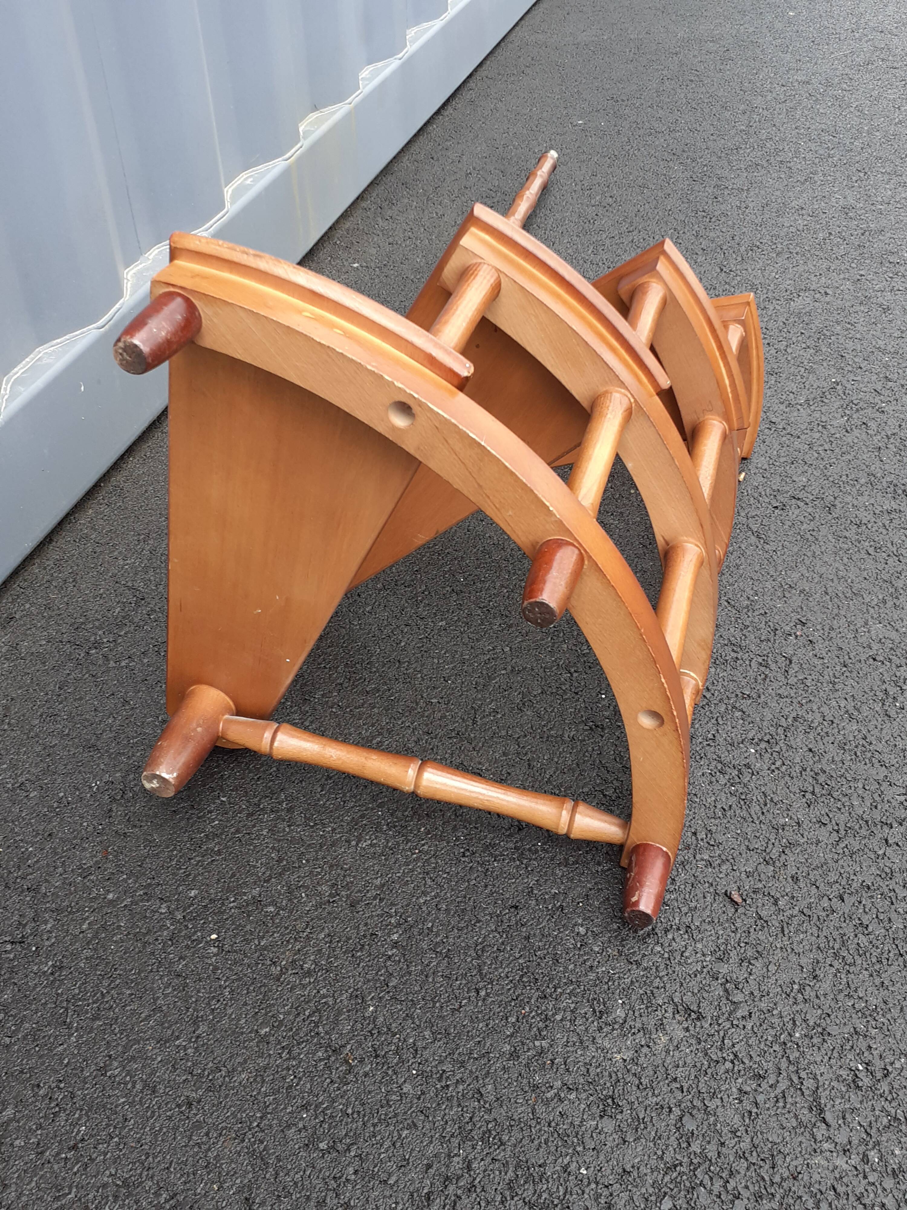 Ancient library staircase