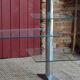Large Art Deco glass shelf from a department store