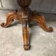 Side table Louis Philippe walnut and marble