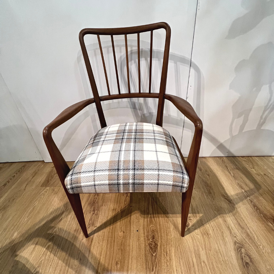 Pair of teak armchairs 60s
