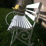 Old garden bench