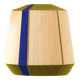 L'Epicurienne olive electric blue wall light