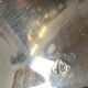 Silver metal cutlery of the silversmith Saint Medard