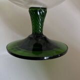 XXXL vase in Empoli glass, Italian work, Italy 1960