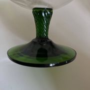 XXXL vase in Empoli glass, Italian work, Italy 1960