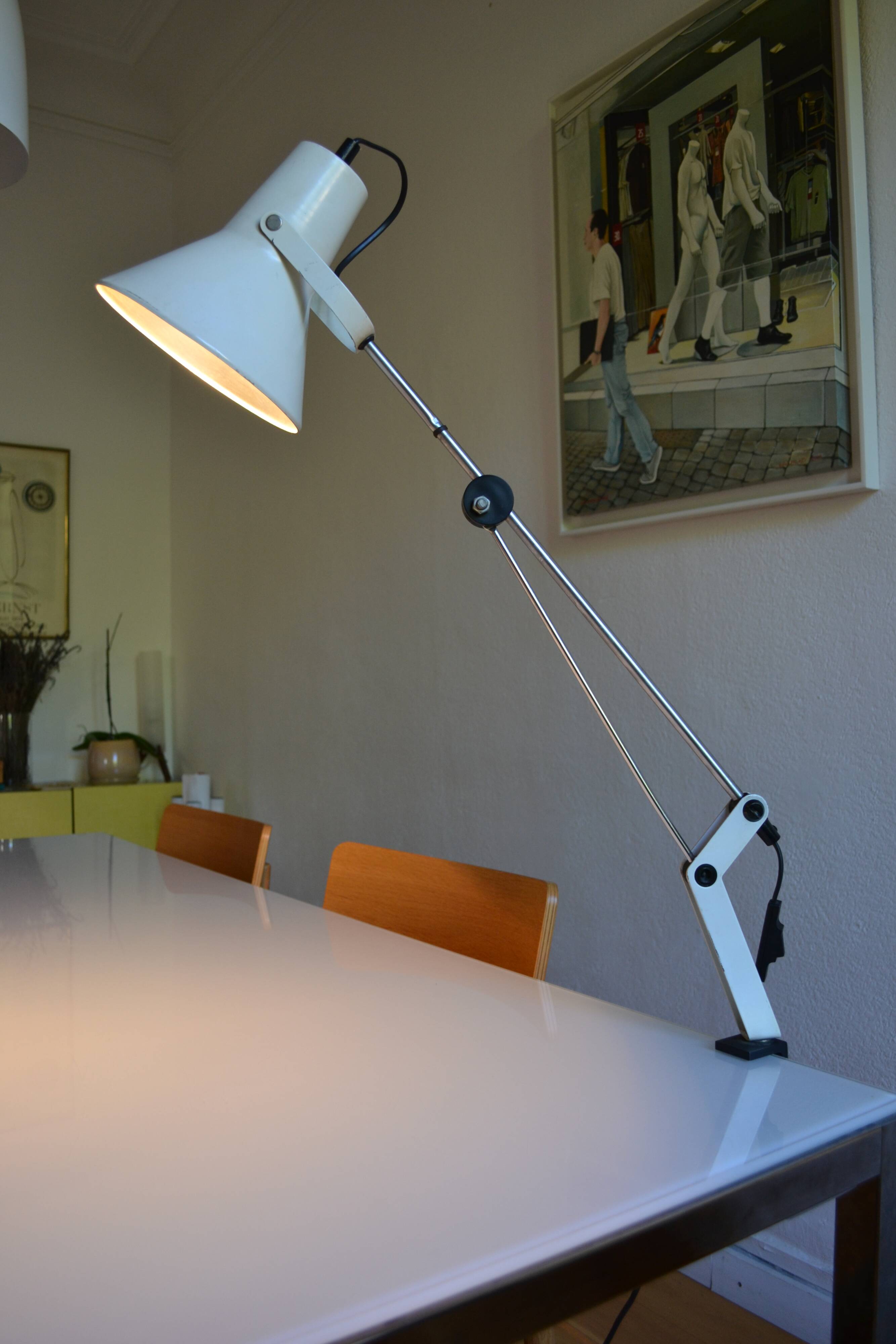 Lampe de bureau articulée vintage 1980 Ikéa A 401