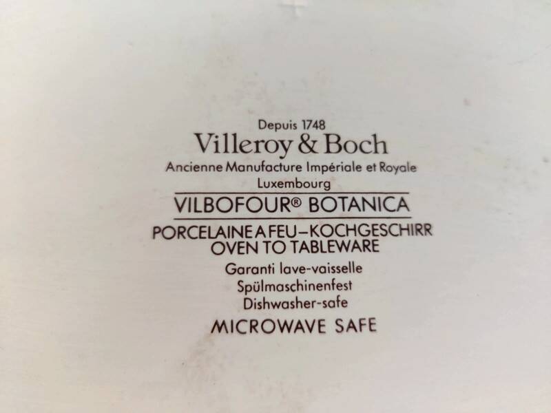 Villeroy & boch botanica oven dish