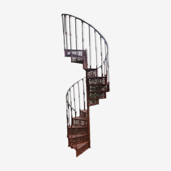 XXth cast iron staircase