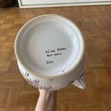 Large ceramic jug Old Rouen 1900