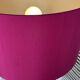 Lampe Spindle fuchsia laquée Habitat - années 2000