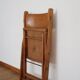 Set of 4 folding chairs in wood 70