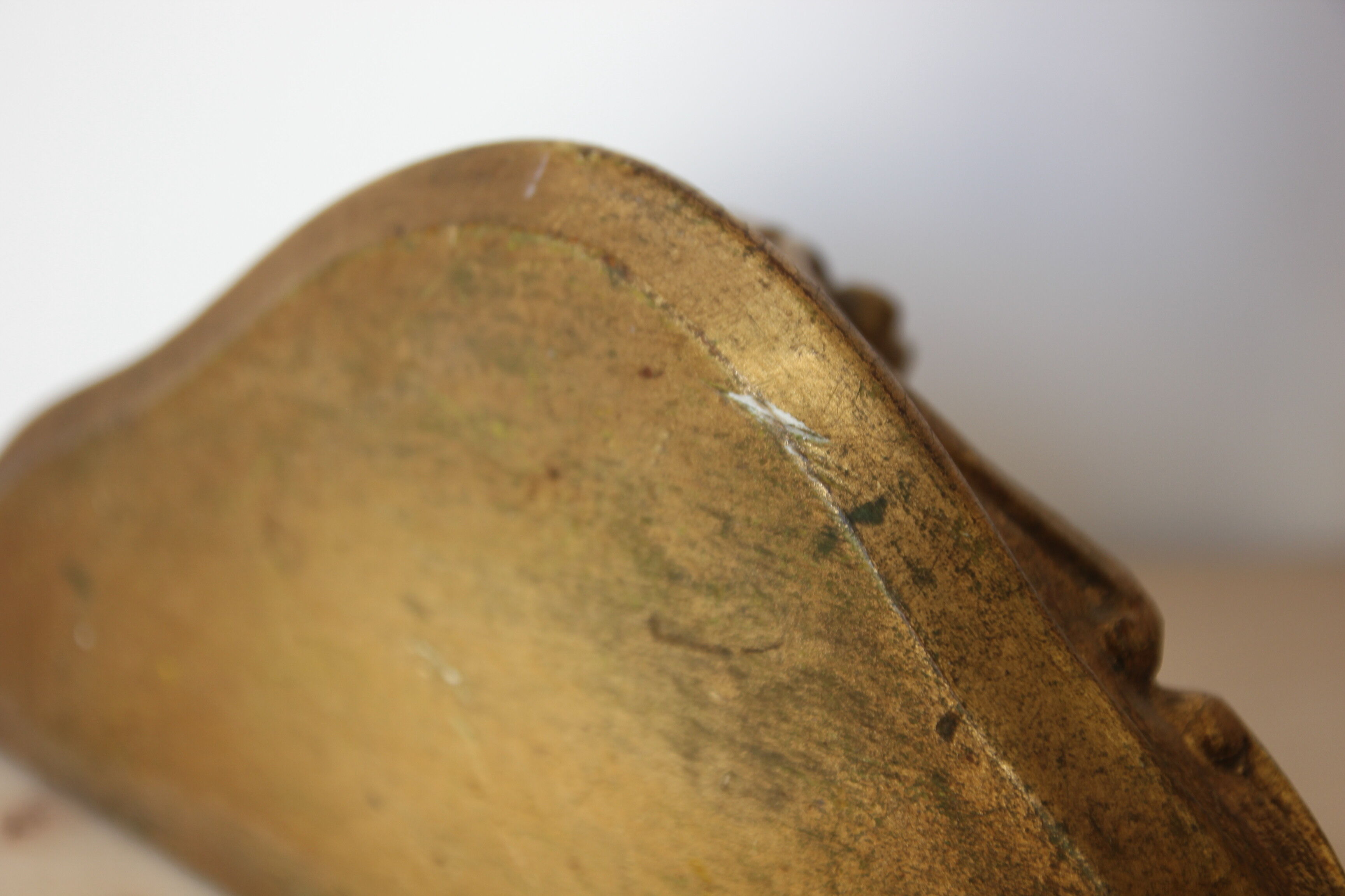 Gilded wooden console