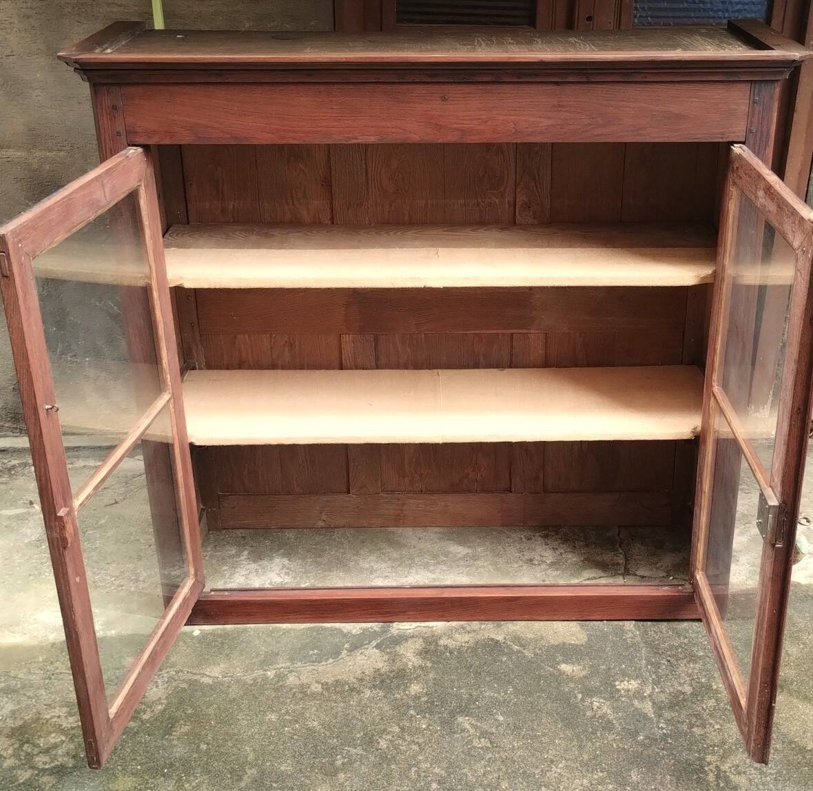 19th-century display cabinet