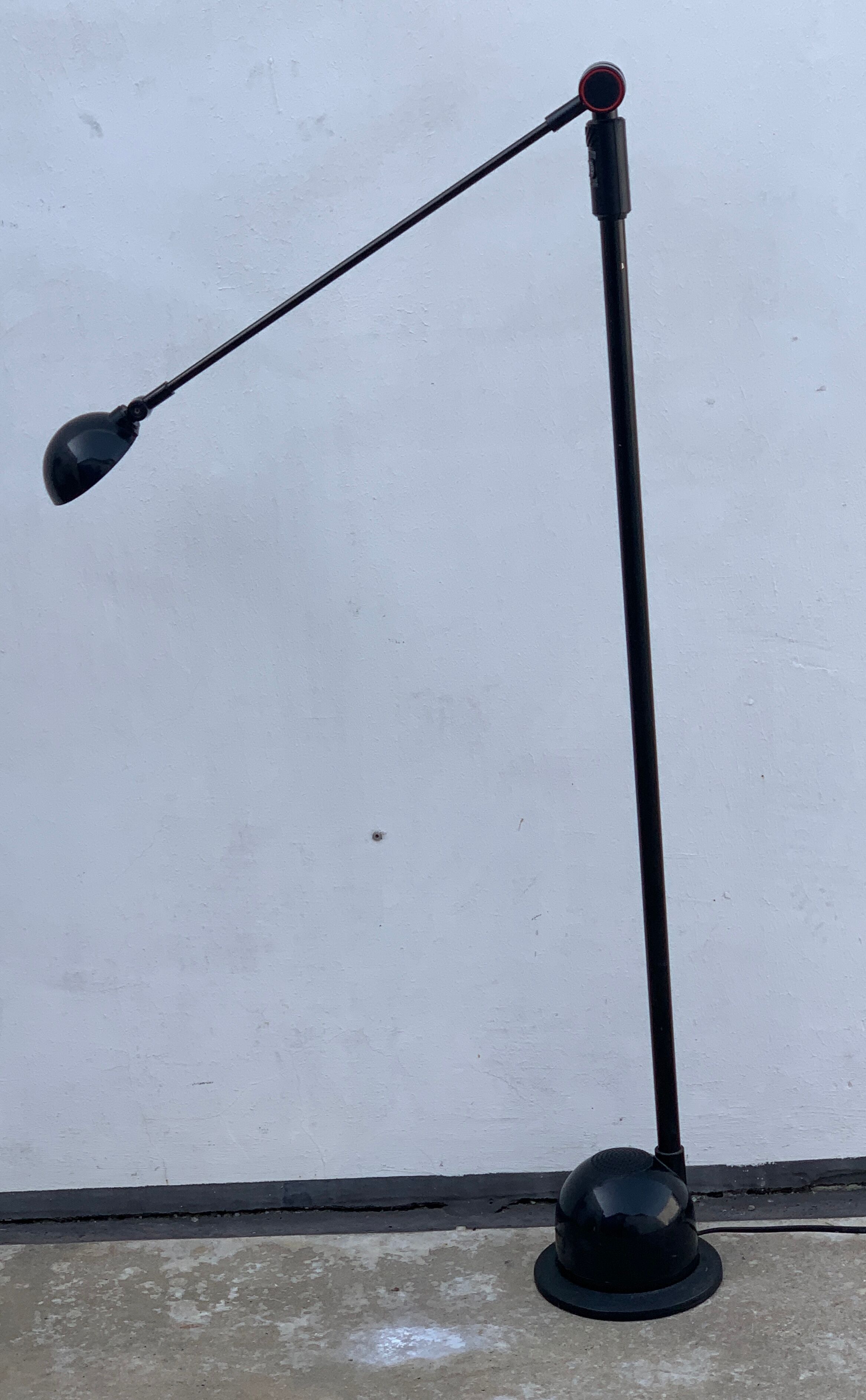 Articulated floor lamp, Brilliant, 1980