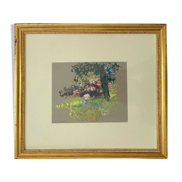 "Le jardin" par André Barbier