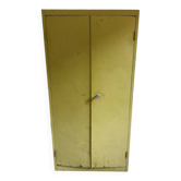 Armoire métallique verte style militaire