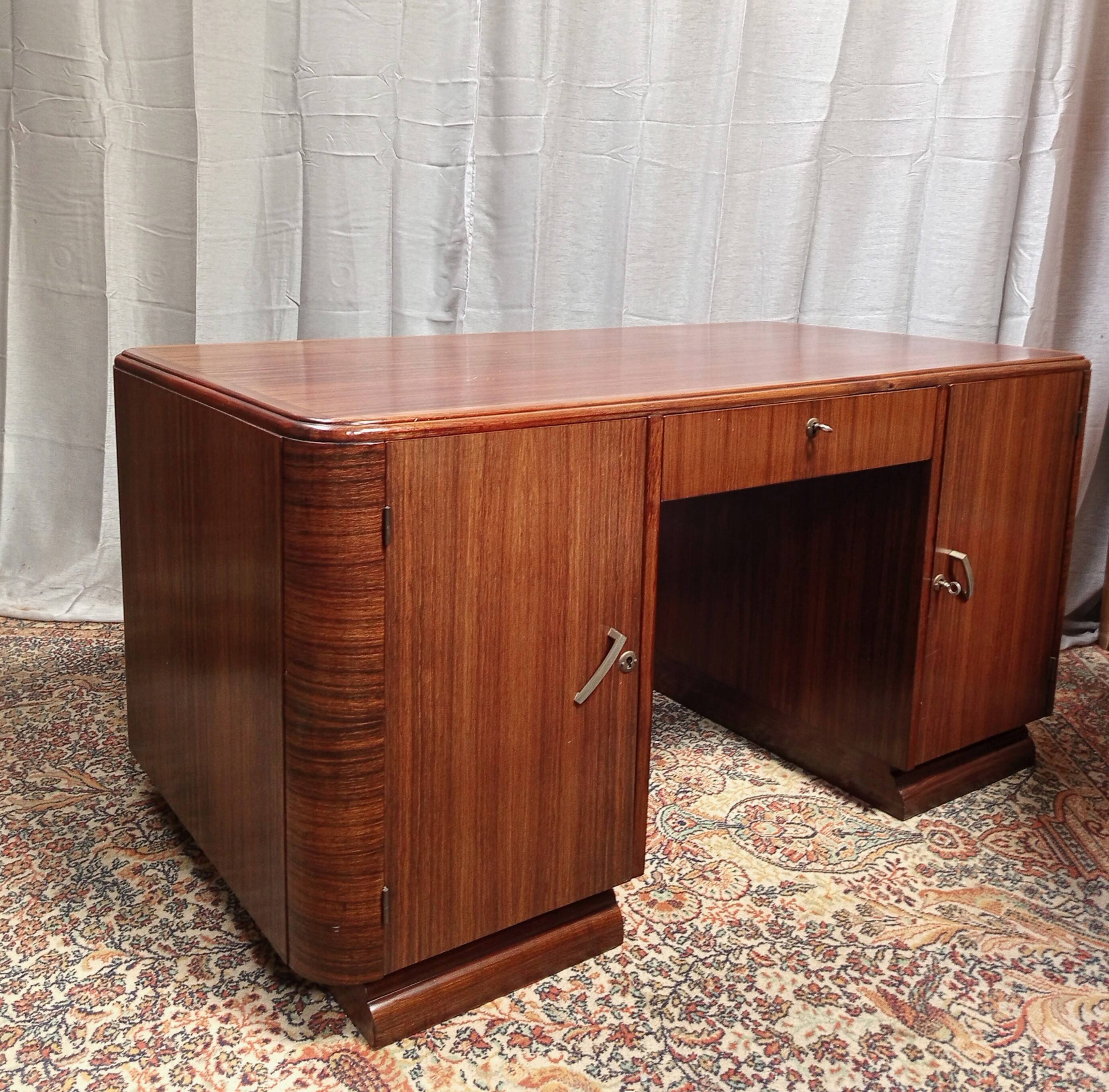 Bureau Art Déco en palissandre