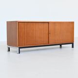 Theo Tempelman sideboard in walnut AP Originals The Netherlands 1960