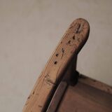 Mountain armchair in larch and pine, around 1900