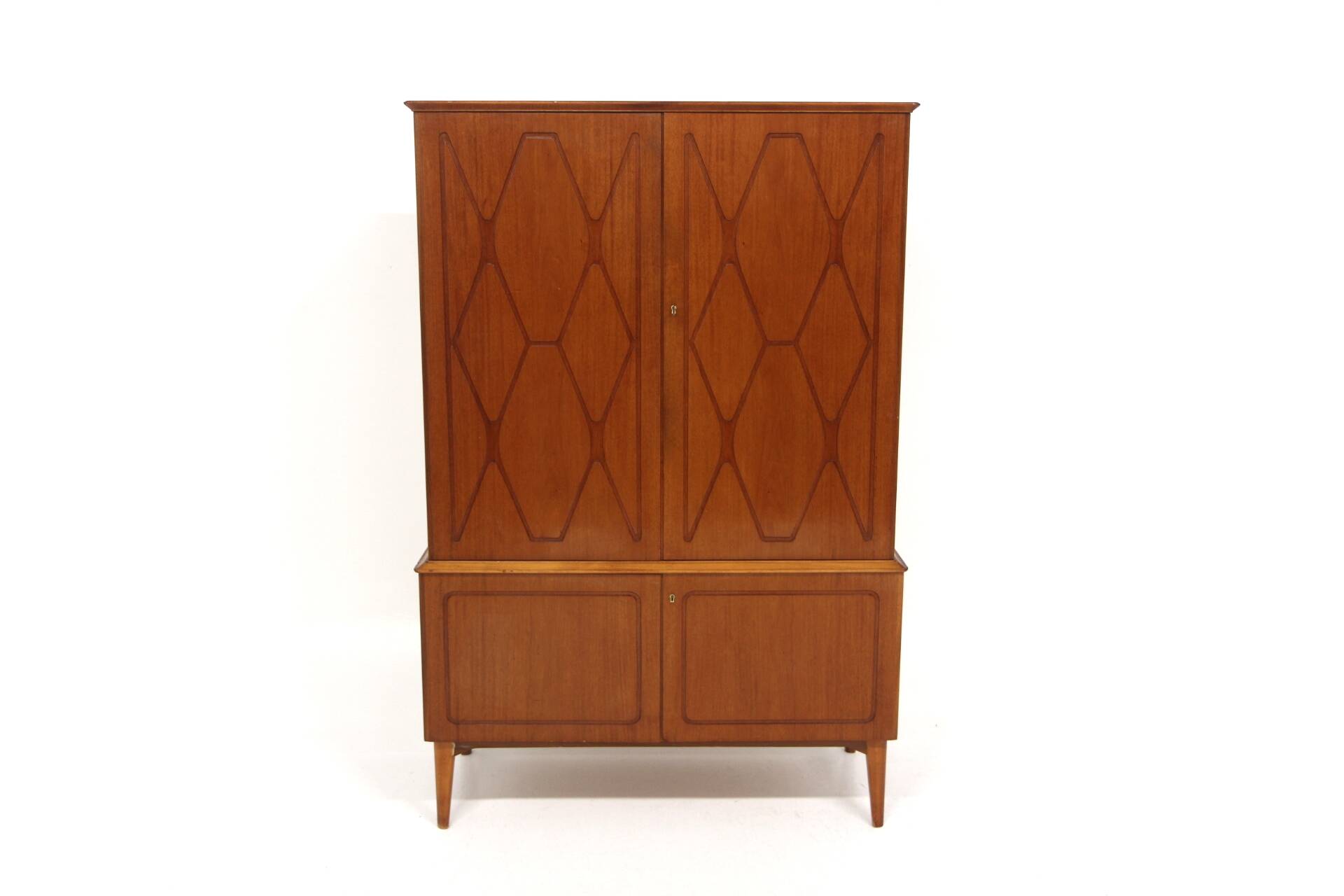 Scandinavian mahogany wardrobe, Swedish modern, Sweden, 1940